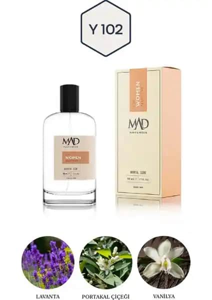 Mad Parfüm Mad Y102 Selective Kadınlar İçin Uzun Süre Kalıcı Oriental Parfümü