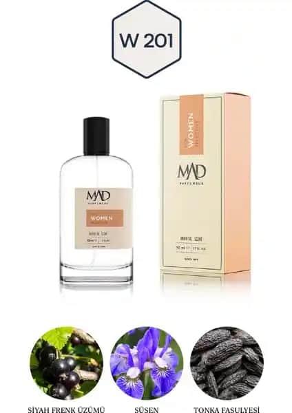 Mad W201 Selective Kadın Parfümü: Oryantal ve Kalıcı Scent ile Etkileyici Deneyim