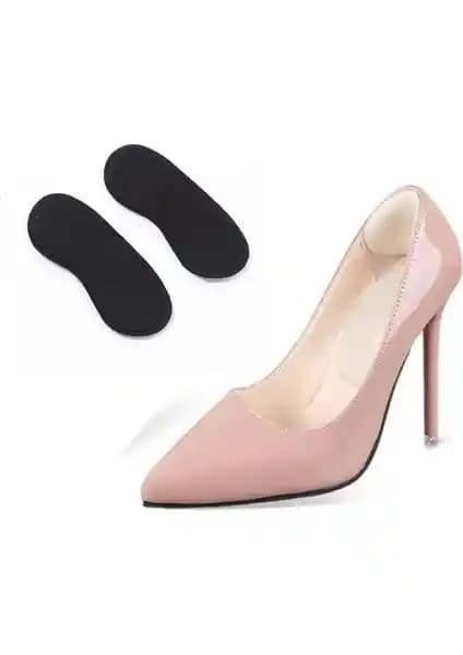 Malinka 1 Çift Ten Ortopedik Topuk Ekleme Pedi Yüksek Topuklu Ayakkabılar İçin Konfor ve Koruma Sağlar