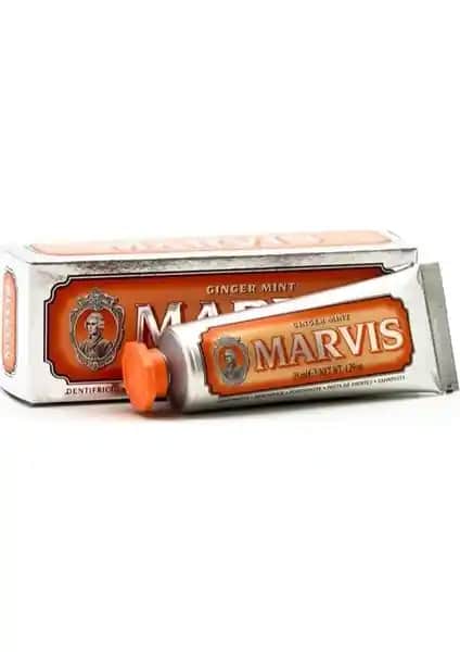 Marvis Ginger Mint 25ML Ağız Bakım Ürünü Ferahlatıcı ve Aromatik Özellikleriyle Öne Çıkıyor