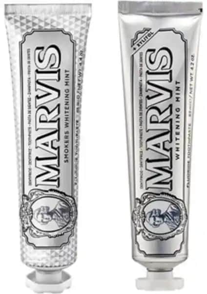 Marvis Smokers Whitening Mint ile etkili diş beyazlatma ve ferah nefes sağlar
