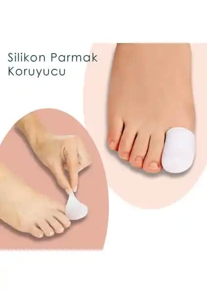 Medigel MG06 Silikon Parmak Koruma Pedleri ile Ayak Sağlığını Koruyun ve Konforu Artırın