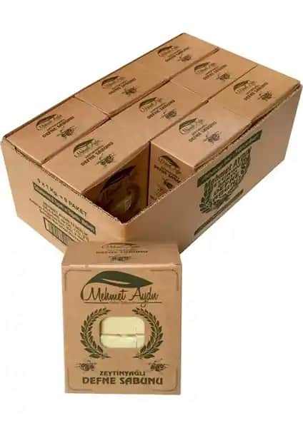 Mehmet Ayın 950 Gr Zeytinyağlı Defne Sabunu Doğal Cilt ve Saç Temizliği İçin Uygun