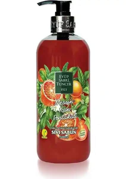Mersin Portakallı Sıvı Sabun Doğal İçerikleri ve Ferahlatıcı Kokusu ile Temizlikte Fark Yaratır