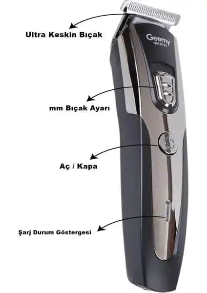 Modanlı Matri-X Profesyonel Şarjlı Saç Sakal Tıraş Makinesi Seti Özellikleri ve Kullanım Avantajları