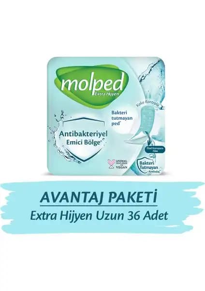 Molped Extra Hijyen Uzun Avantaj Paketi: Güvenli ve Konforlu Kadın Hijyen Ürünü