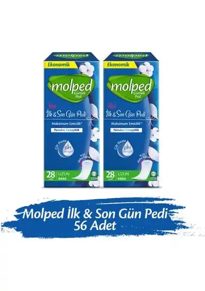 Molped İlk&Son Gün Pedi: Güvenilir ve Konforlu Regl Dönemi Günlük Pedi Ürünü