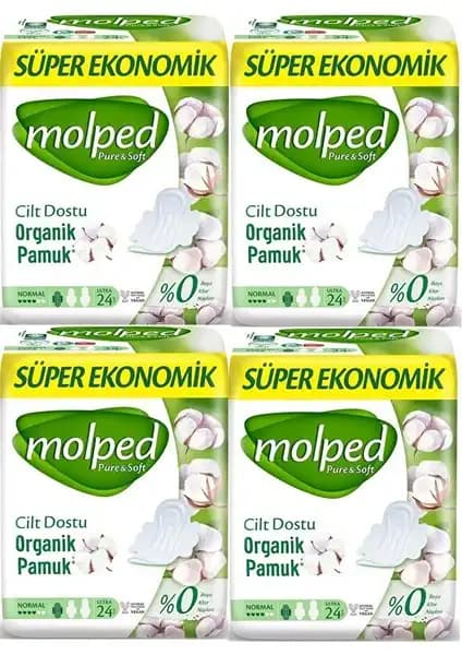 Molped Pure&Soft Hijyenik Ped: Organik Pamuk ve UV-C Teknolojisi ile Güvenli Günlük Kullanım