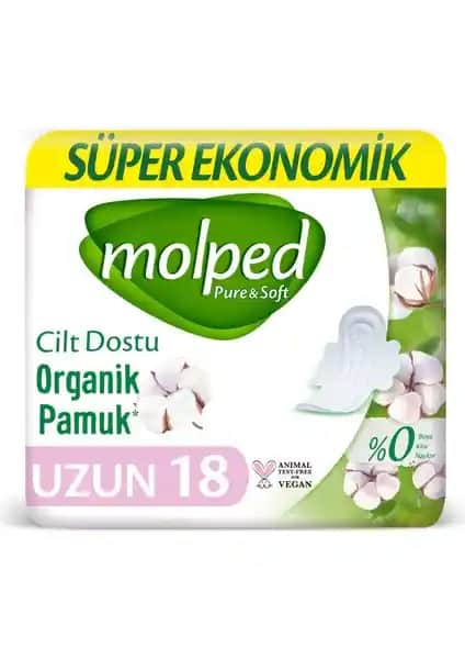 Molped Pure Soft Süper Ekonomi Uzun Pedler: Günlük ve Gece Kullanımı İçin Ekonomik Çözüm