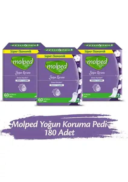 Molped Yoğun Koruma Günlük Ped: Yüksek Emicilik ve Günlük Hijyen İçin Güvenilir Seçenek