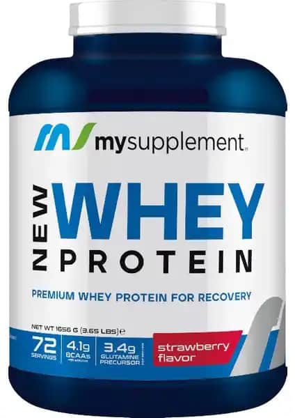 MySupplement Whey Protein Tozu 1656 gr Çilek Aromalı Sağlıklı Spor Takviyesi