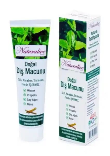 Naturalive Doğal Diş Macunu: Güvenli ve Doğal İçeriklerle Güçlü Ağız Sağlığı