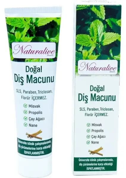 Naturalive Doğal Diş Macunu: Sağlıklı ve Etkili Bitkisel Ağız Bakım Ürünü