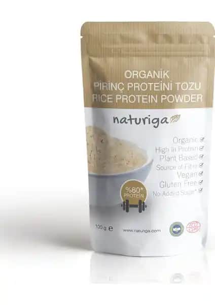 Naturiga Organik Pirinç Proteini Tozu: Doğal ve Yüksek Proteinli Vegan Takviye