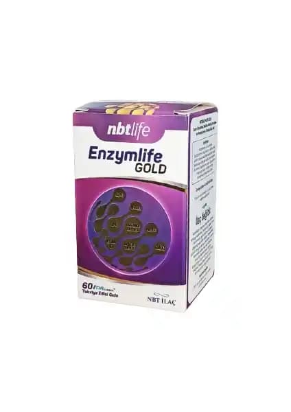 Nbt Nbtlife Enzymlife Gold Sindirim Destekleyici Takviye 60 Kapsül ile Sağlıklı Sindirim