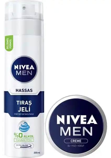 Nivea Hassas Ciltler İçin Tıraş Jeli ve Bakım Kremi 30 ml Ürün İncelemesi