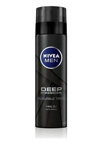 Nivea Men Deep Dimension Tıraş Jeli: Derinlemesine Temizlik ve Konfor Sağlayan Erkek Bakım Ürünü