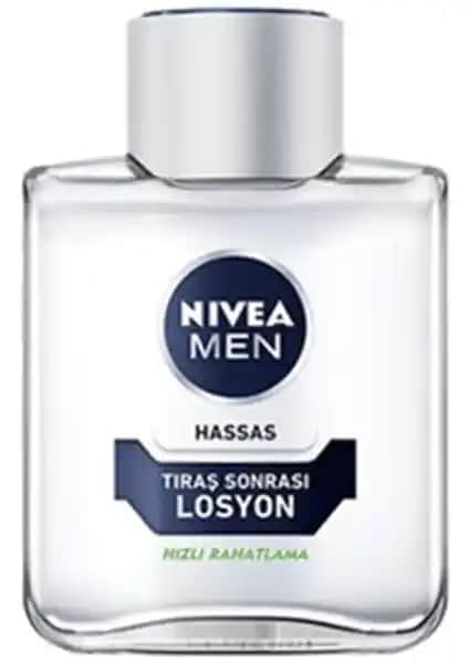 Nivea Men Hassas Tıraş Sonrası Losyonu: Hassas Ciltler İçin Rahatlatıcı ve Hızlı Emilimli Bakım Ürünü
