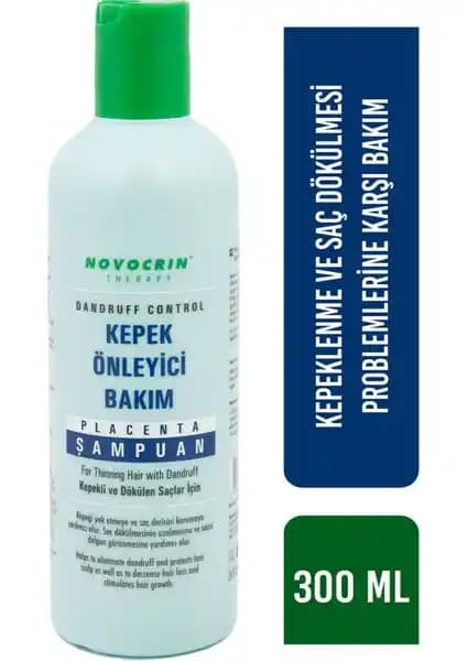 Novocrin Placenta Kepeğe Karşı Şampuan ile Saç Sağlığınızı Güçlendirin