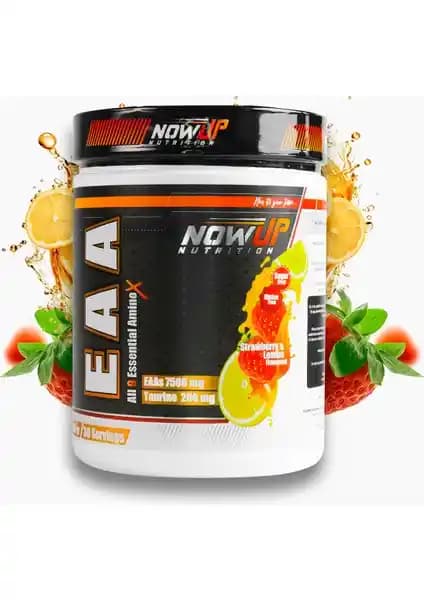 Nowup Nutrition EAA All 9 Essential Amino Asit Strawy & Lemon Sporcu Takviyesi