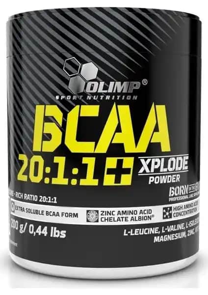 Olimp BCAA 2011 + Xplode Powder Kola Spor Performansını Artıran Amino Asit Takviyesi