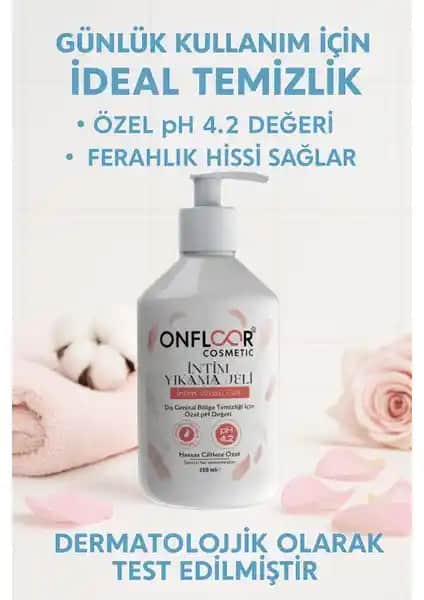 Onfloor İntim Yıkama Jeli: Doğal ve Hassas Ciltler İçin Günlük Temizlik Çözümü
