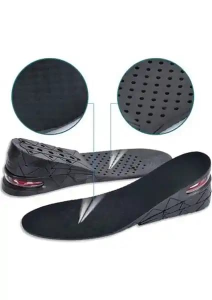 Optana Unisex Hava Yastıklı 7cm Gizli Boy Uzatıcı Tabanlık: Konfor ve Estetik Bir Arada