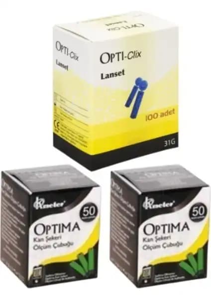 Optima Ölçüm Çubuğu ve Lanset Delme-Kalem İğnesi: Güvenilir ve Hızlı Kan Ölçüm Çözümü