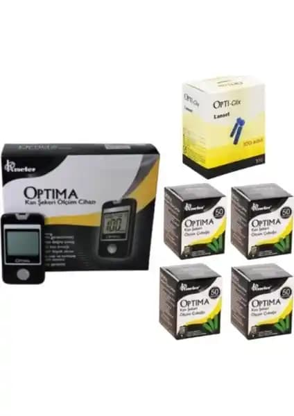 Optima Şeker Ölçüm Cihazı Güvenilir ve Kullanımı Kolay Kan Şekeri Takip Cihazı
