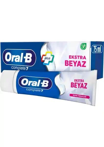 Oral-B Complete 7 Ekstra Beyaz Diş Macunu: Beyazlatıcı ve Çevre Dostu Ağız Bakım Ürünü