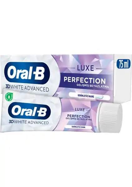 Oral-B Pro 3D White Advanced Luxe Perfection Diş Macunu ile Güçlü ve Parlak Gülüş