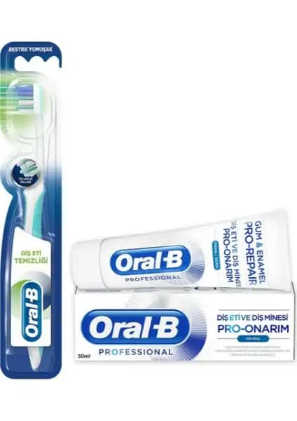 Oral-B Pro Onarım Diş Eti ve Diş Minesi Diş Macunu ile Ağız Sağlığınızı Güçlendirin