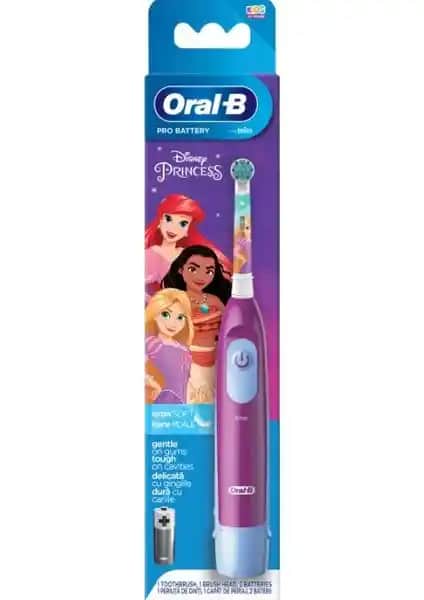 Oral-B Stages Prenses Temalı Pilli Çocuk Diş Fırçası Sağlıklı Dişler İçin Uygun ve Eğlenceli Seçenek