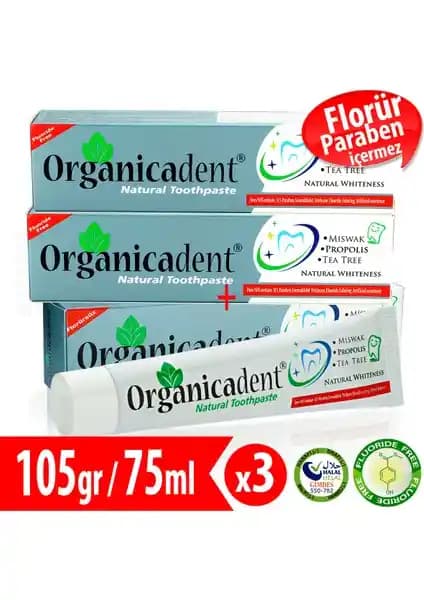 Organicadent Florürsüz Doğal Diş Macunu: Güvenli ve Etkili Doğal Ağız Bakımı Seçeneği