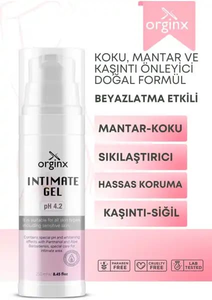 Orginx Genital Bölge Köpüğü: Koku, Mantar ve Akıntı Giderici Temizlik Ürünü Özellikleri