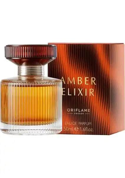 Oriflame Amber Elixir Edp 50 ml Kadınlar İçin Zarafet ve Çekicilik Parfümü