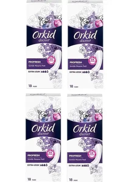 Orkid Discreet Profresh Günlük Mesane Pedi: Hafif Sızıntı ve Koku Kontrolü Sağlayan Güvenilir Çözüm