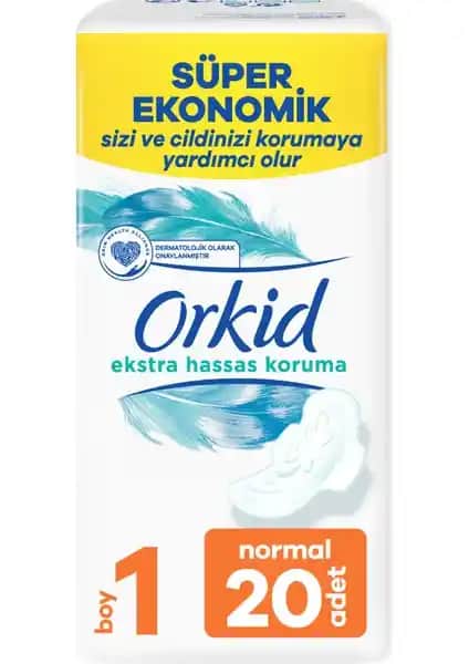 Orkid Ekstra Hassas Koruma Pedleri: Yüksek Emicilik ve Cilt Dostu Tasarım