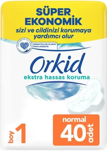 Orkid Ekstra Hassas Ped Paketi Günlük Kullanım İçin Güvenli ve Konforlu Hijyen Çözümü