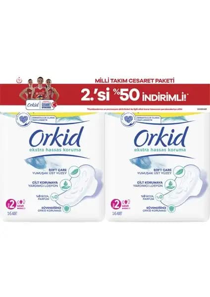 Orkid Extra Hassas Koruma Pedleri: Hassas Ciltler İçin Güvenli ve Konforlu Günlük Kullanım
