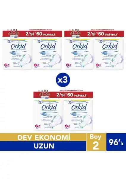 Orkid Extra Hassas Pedler Günlük Kullanım İçin Güvenli ve Konforlu Hijyen Çözümü