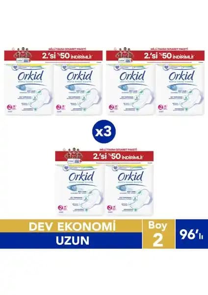 Orkid Extra Hassas Pedler Günlük Kullanım İçin Güvenli ve Konforlu Hijyen Çözümü