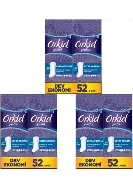 Orkid Extra Koruma Uzun Günlük Pedleri: Gün Boyu Güven ve Konfor Sağlayan Hijyen Ürünü