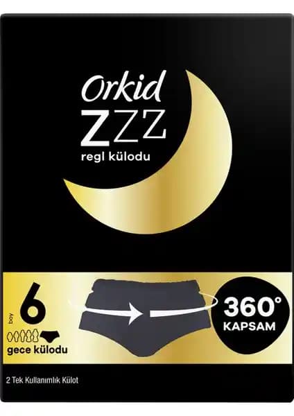 Orkid Gece Regl Külotu: Yüksek Emicilik ve Konfor Sunan Güvenli Uyku Çözümü