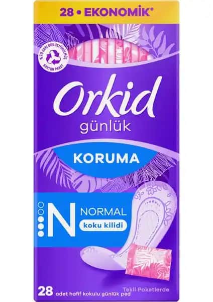 Orkid Günlük Ped Günlük Koruma: Gün Boyu Hijyen ve Konfor Sağlayan Pratik Çözüm
