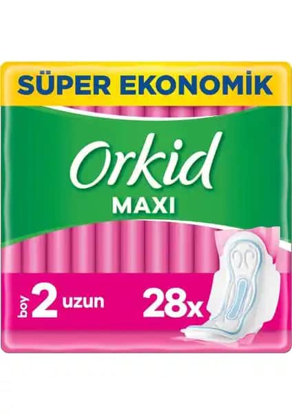 Orkid Maxi Hijyenik Ped Uzun: Yüksek Emicilik ve Güvenlik Sunan Günlük Hijyen Ürünü