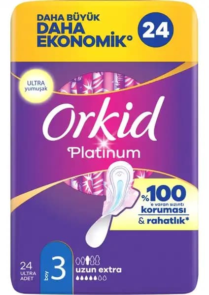 Orkid Platinum Gece Hijyenik Pedleri: Günlük ve Gece Korumasında Güvenilir Seçenekler