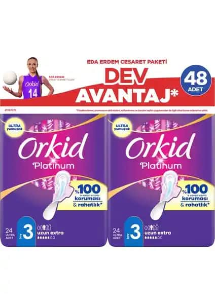 Orkid Platinum Gece ve Günlük Hijyenik Pedler: Güvenli ve Konforlu Koruma Çözümü