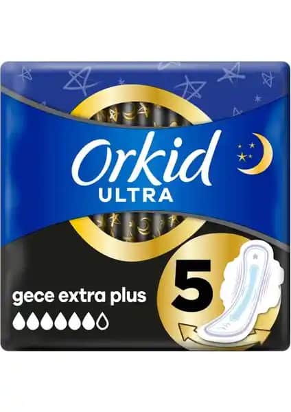 Orkid Ultra Extra Tekli Gece Pedleri Güvenilir ve Konforlu Günlük Hijyen Çözümü