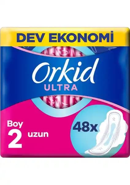 Orkid Ultra Extra Uzun 48'li Cesaret Paketi: Yüksek Performans ve Güvenilirlik Sağlayan Hijyen Ürünü